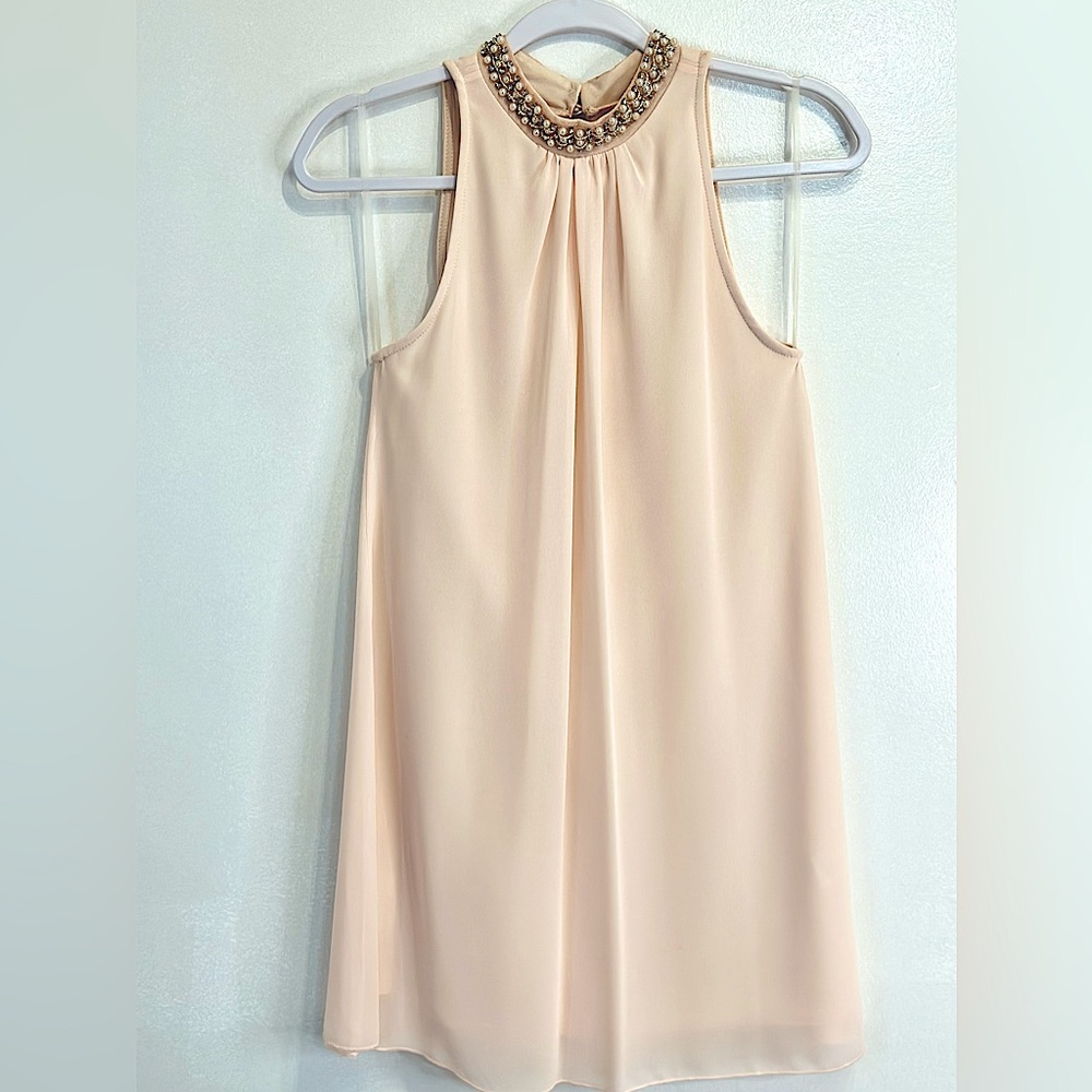 NWT Easel special occasion dress with pearls Beautiful mini and elegant dress